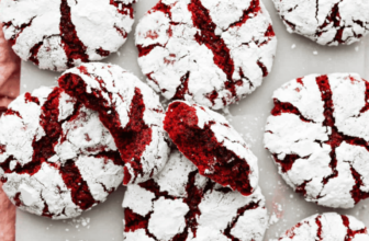 Red Velvet Crinkle Cookies: Soft, Chewy, and Easy