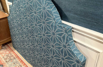 DIY Upholstered Headboard With Piping (The Bedroom...
